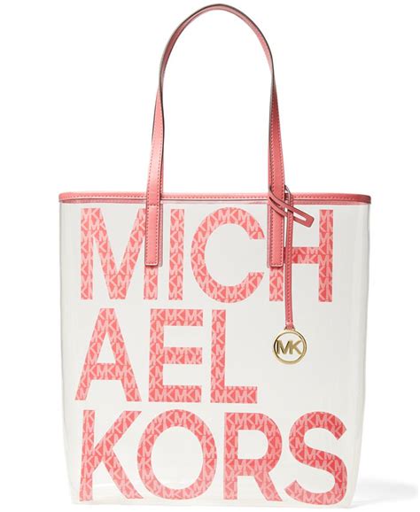 tote michael kors bag|michael kors clear tote bags.